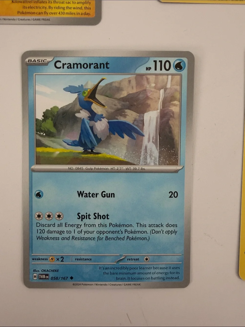 🕊️ Flying Pokémon Card Lot | Cramorant Kilowattrel Hawlucha Murkrow ✨5/$25✨